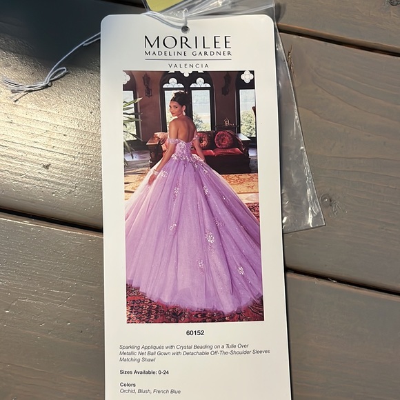 Blue Sweet 16/Quinceanera Dress - Picture 5 of 5